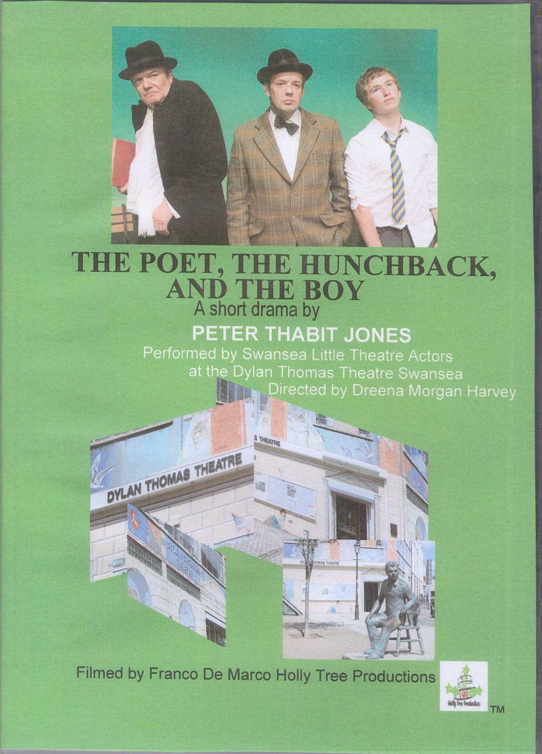 THE POET, THE HUNCHBACK, AND THE BOY/DVD by Welsh writer Peter Thabit Jones, 2014